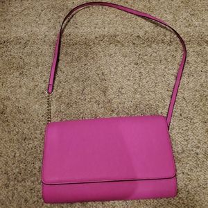 H&M Fuschia clutch purse